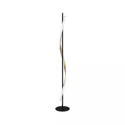 Eglo 902138 - LED prigušiva podna lampa CONAPRATO LED/20W/230V crna/zlatna