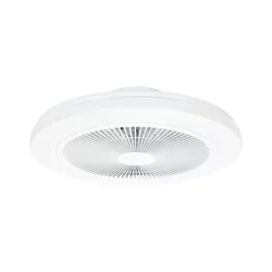 Aigostar - LED prigušiva plafonski ventilator LED/40W/230V 2700-6500K + daljinski upravljač, bela