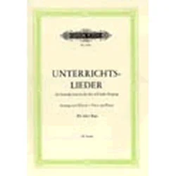 UNTERRICHTS LIEDER ALT/BASS