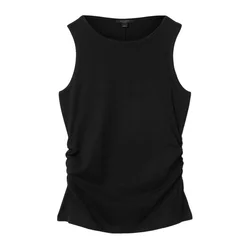 AllSaints Top Katarina črna