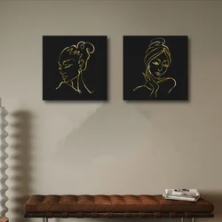 Zidna slika ASR2-CNV25-7, 40x40cm, 2 dijela