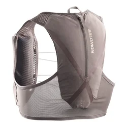 Tekaški jopič Salomon ADV Skin 4 Set GRVL Iron/Silver Cloud