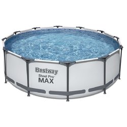 Bestway bazen steel pro™ max s filtarsko pumpo 549 x 122 cmBestway bazen steel pro™ max s filtarsko pumpo 549 x 122 cm