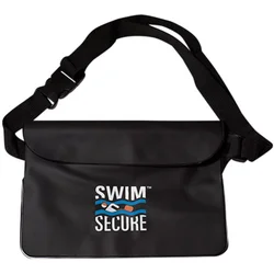 Swim secure waterproof bum bag black