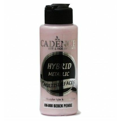 Cadence Hybrid akrilna boja, Metalik, 120ml, Roze