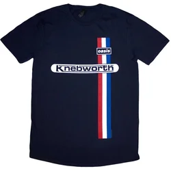 Oasis Majica Knebworth Vertical Stripe Unisex Navy Blue S