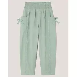 Monsoon Children Pantalone za devojčice, Zelene