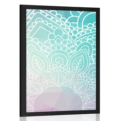 Plakat elementi Mandale - 30x45 no frame