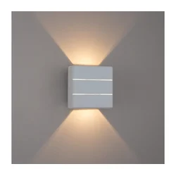 Immax 08521L - LED spoljašnje zidno svetlo LUXLINE 6W/230V 3000K IP54 bela