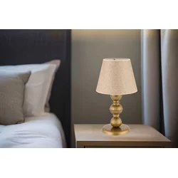 Opviq Stona lampa 301, 60 W, 45 cm, Bež