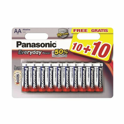 PANASONIC baterije LR6EPS/20BW 10+10F