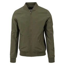 Urban Classics Prehodna jakna Light Bomber Jacket, zelena