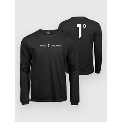 First Degree Team Long Sleeve Tech Tee black