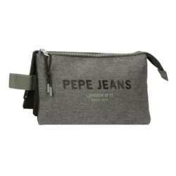 PEPE JEANS EDEMON prazna pernica sa 3 pregrade - siva ( 69.143.22 )