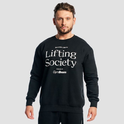GymBeam Lifting Society Sweatshirt Black