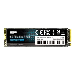 Silicon Power A60 SSD 1TB M.2 PCIe Gen3x4 NVMe (2200/1600 MB/s) 2280