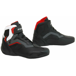 Forma Boots Stinger Flow Black/White/Grey 43 Motoristični čevlji