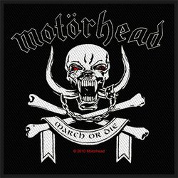 Motörhead March Or Die Sew-On Patch