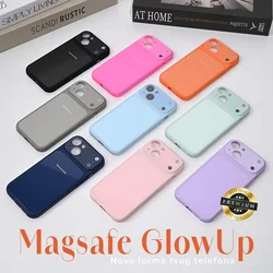 Maska za iPhone 17 Pro Max 6.9 tamno plava Magsafe GlowUp