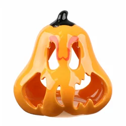 Svečnik (Dekoracija) KILLSTAR - Spicy Pumpkin - Črna - KSRA006891