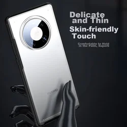 Lanxingxiansheng Maska za mobilni telefon Huawei Mate 40 Pro, Crna