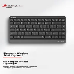 A4Tech Tastatura, Bluetooth, Bežična, Crna