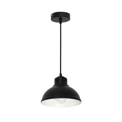 Luster na sajli SVEN 1xE27/15W/230V crna