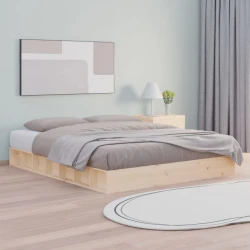 Okvir za krevet od masivnog drva 180x200 cm veliki bračni