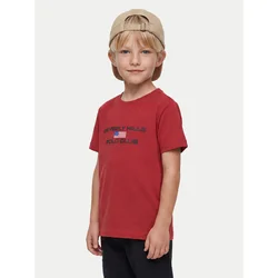 Beverly Hills Polo Club Majica P-SS26B-TS0132 Rdeča Regular Fit