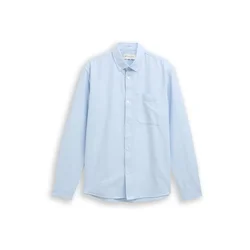 TOM TAILOR DENIM Srajca svetlo modra