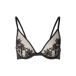 Hunkemöller Nedrček Hilton črna