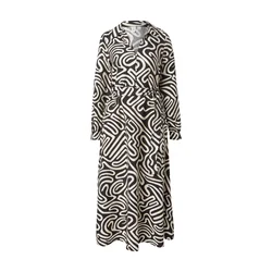 VERO MODA Dolga srajca VMVIGDIS kremna/črna