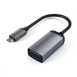 Satechi Satechi Aluminium Type-C to VGA Adapter - Space Gr, (680069)