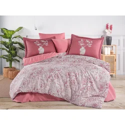 Lessentiel Maison Set satenske posteljine, Roze