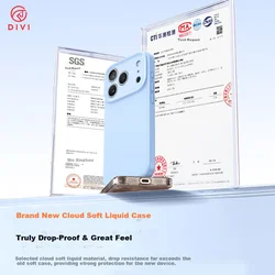 Divi Maska za mobilni telefon Apple Iphone 17 Pro Max, Plava