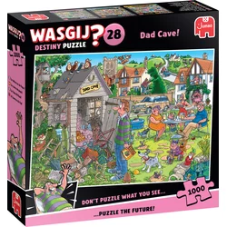 Jumbo - Puzzle Wasgij: Destiny 28 - Dad Cave! - 1 000 kosov