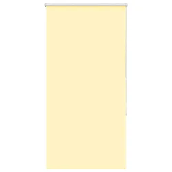 Rolo zavjesa za zamračivanje žuta 85x130 cm širina tkanine 80,7 cm poliester