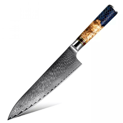Damask kuhinjski nož Honeycomb - Chef KP21775
