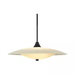 Halo Design 991317 - Luster na sajli BARONI 3xG9/18W/230V prečnik 46 cm bela/crna
