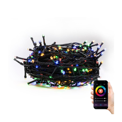 Immax NEO 07756L - LED RGBW spoljna girlanda 400xLED/10 funkcija 43m IP44 Wi-Fi Tuya