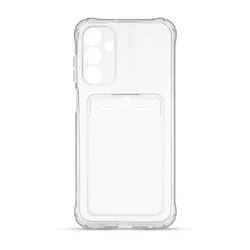 Maska za telefon WALLET za Samsung A15, Bela