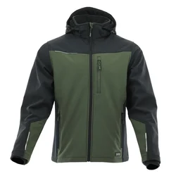 Delovna oblačila 24H Softshell COMFORT PLUS S rjavo-ogljeno