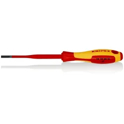 KNIPEX Odvijač Slim ravni 1000V VDE 4mm 98 20 40 SL crveno-žuti