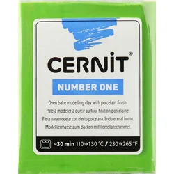 Cernit NUMBER ONE 56g svetlo zelena