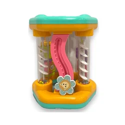 Infunbebe Edukativna igračka za bebe Šestougao Fun and roll, Šarena