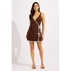 Seafolly plažna obleka ženska Bind Mini Wrap