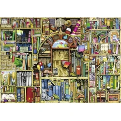 Ravensburger Puzzle Bizarna knjižnica 2, 1000 kosov
