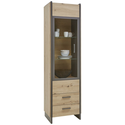 Carryhome VITRINA, hrast artisan