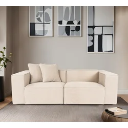 Atelier del Sofa Dvosed Lora 108x65x220cm Breskva