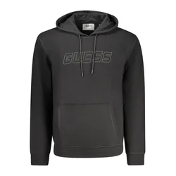 GUESS JEANS SWEATSHIRT WITHOUT ZIP MEN BLACK